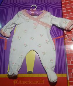 American Girl doll Bitty Baby Onsie NEW with Hanger