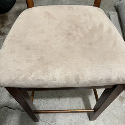 Set Of Four Chairs- Counter Height In Great Condition