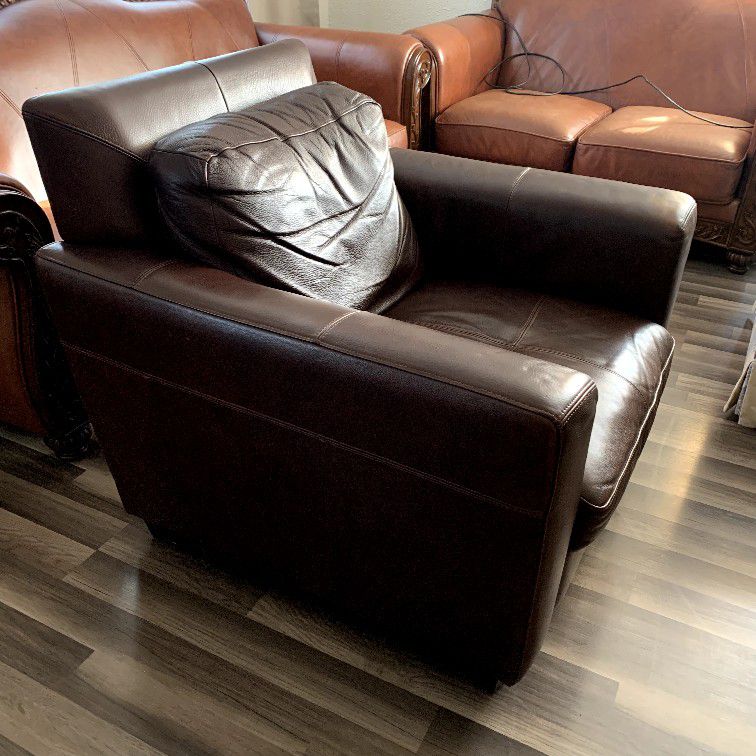 Leather Couch Seat