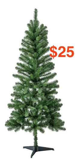 Artificial Christmas Tree - 6 Feet Tall - BRAND NEW, SEALED In Box. Cash only. For pickup in Tampa (Carrollwood area)
