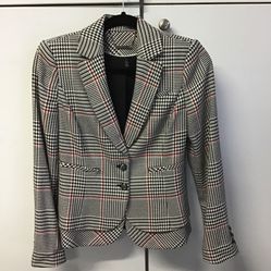 Plaid Blazer Size 2