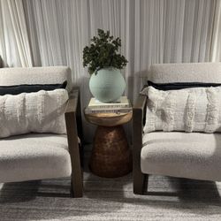 Solid Wood Side Table