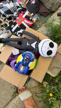 Kids plushies and playgroud