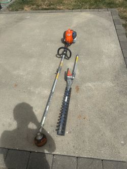 Husqvarna 330lk + hedging attachment