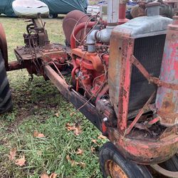 1946 Massey Harris Tractor $1250 OBO Motor  Has Been Rebuilt Good Tires And Rims All Parts To Restore It 