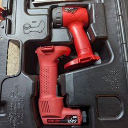 SKIL 2420 12V Air Gun NO Battery or Accessories/      Skil 12v 2490 Cordless flashlight, flashlight only