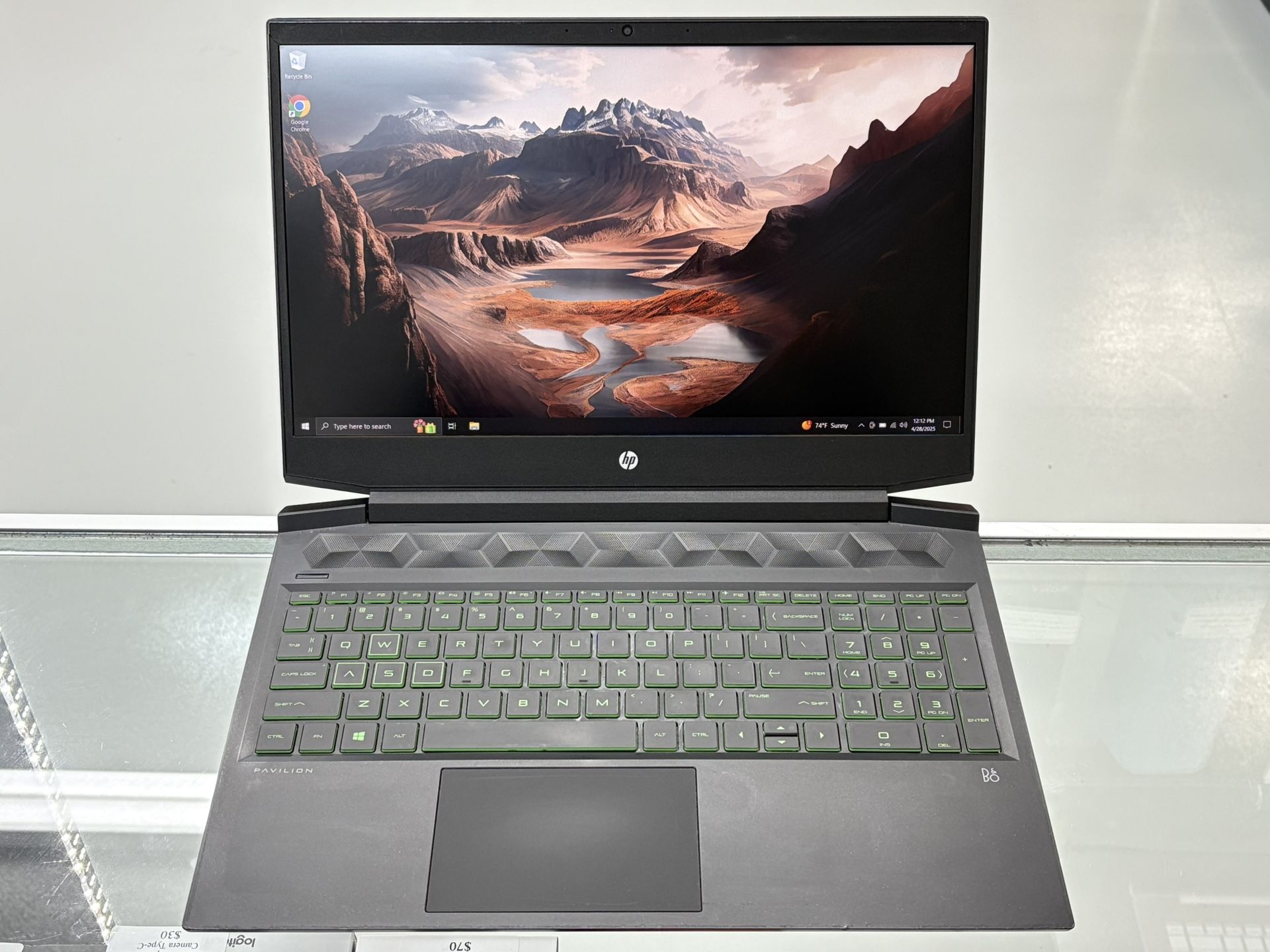 HP Pavilion 15.6" 144Hz FHD 2.5 GHz i5-10300H 32GB RAM 512GB SSD GTX 1660 Ti