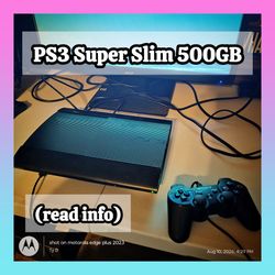 PS3 Super Slim 500GB