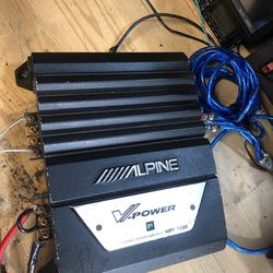 ALPINE V-POWER 2/1 Channel Power Amplifier MRP-T220
