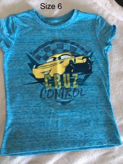 Licensed Disney cars shirt