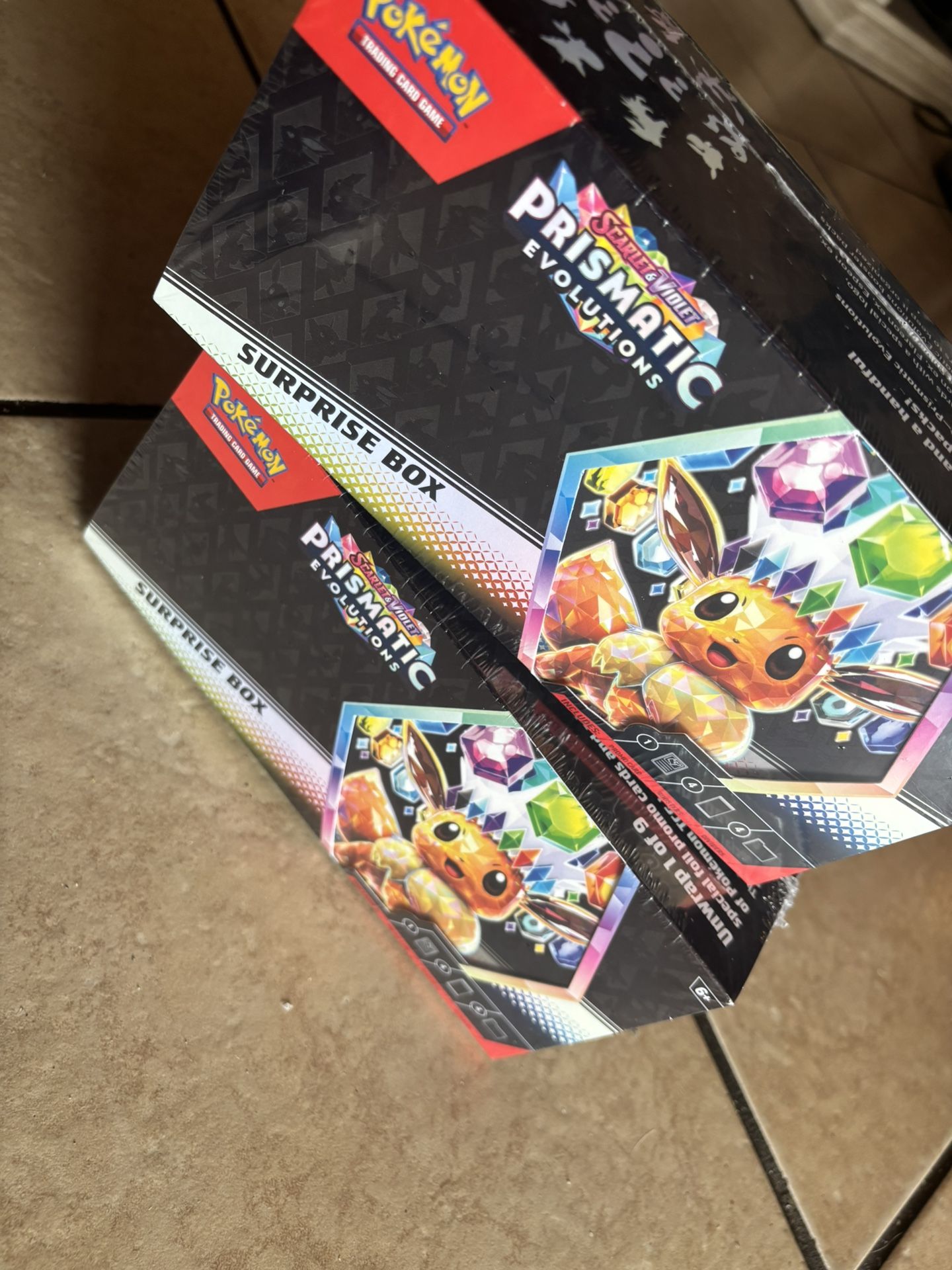 Prismatic Evolutions Suprise Box