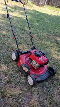 Troy bilt lawnmower great condition
