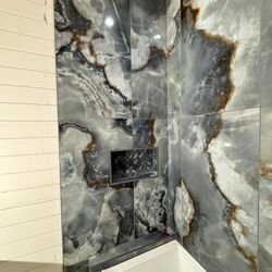 Tile work