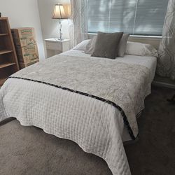 Queen bed and Frame