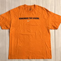 Vintage Nike Remember The Legend  Swoosh Shirt