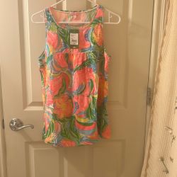 Lilly Pulitzer Flutter Top NWT’s  Attached
