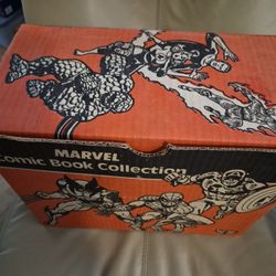 Marvel comic book collection box.