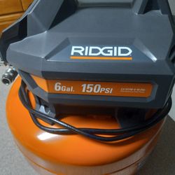 Rigid 6 gallon Compressor 