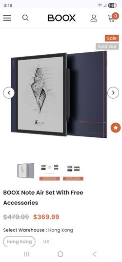 BOOX Note Air Set With 2 Covers