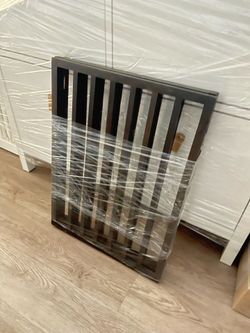 Wooden dog gate