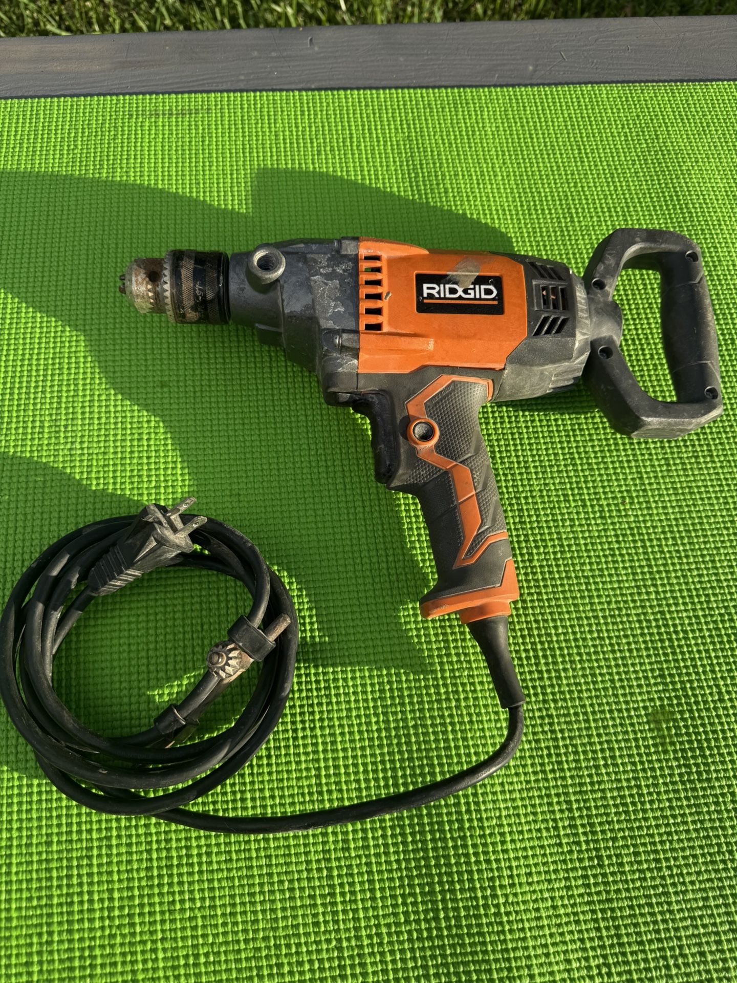 RIDGID SPADE HANDLE MUD MIXER / DRILL