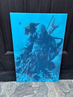 Marvel Star Wars Darth Vader, Storm Trooper, Mando & Grogu Gallery Panda Acrylic Wall Art Pop Art Japanese Poster Large