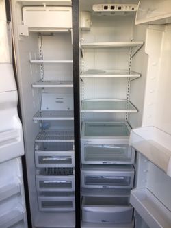 Kitchenaid Stainless Steel Side By Side Refrigerator For Sale In Akron Oh Offerup