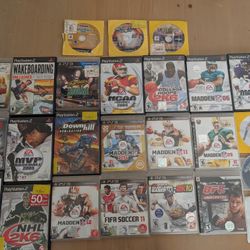 Video Games For Sale PS2 PS3 PlayStation Sports