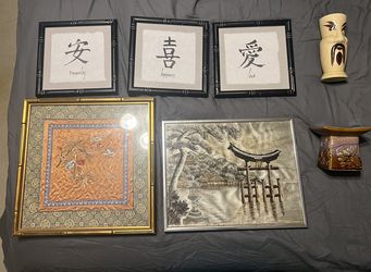Vintage Asian Theme Decor