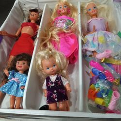 Barbie s With 2 Cases And Accessories for Sale in Richmond CA OfferUp