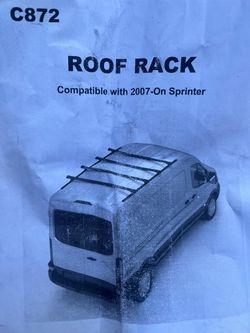 New 2007-On Sprinter Roof Rack