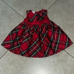 Baby Beri Baby Girl’s Fancy / Formal Plaid Dress, Size 6-9 Months