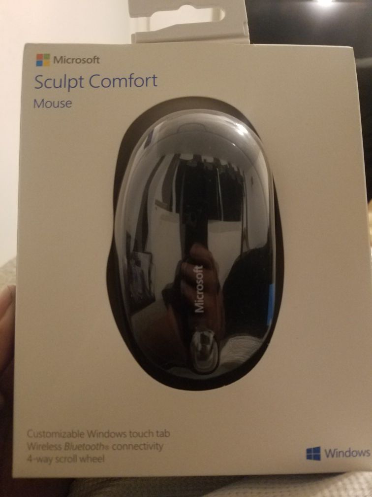 New Microsoft sculpt comfort mouse