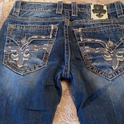 Rock Revival Jeans Mens 32x30