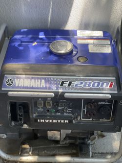 Yamaha EF2800i Inverter Generator