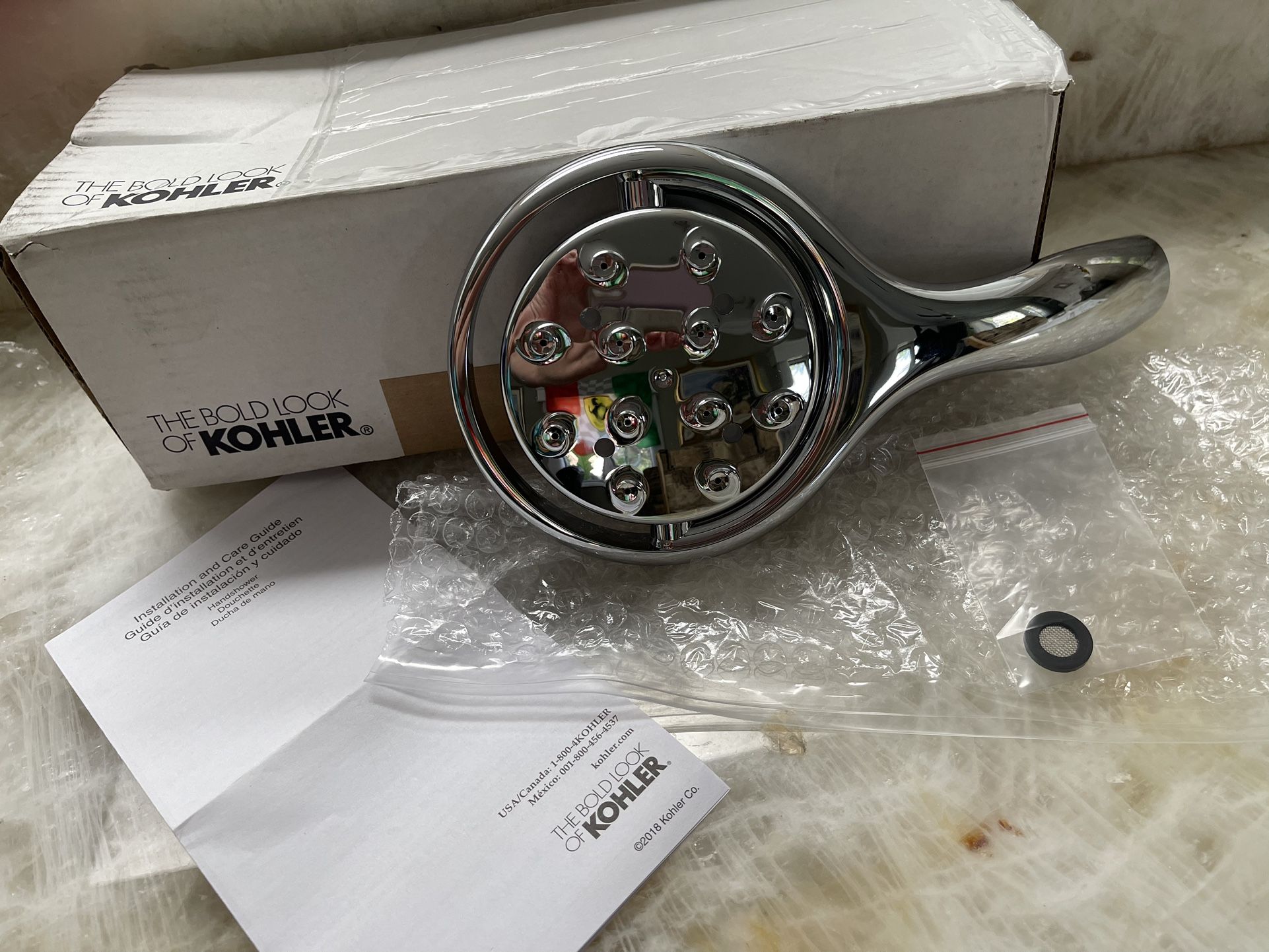 Kohler Flip side Handheld Shower head