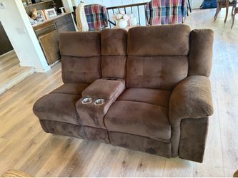 Recliner couch with USB charger