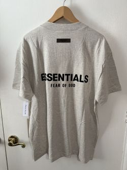 Fear of God Essentials T-Shirt (Black / Light Oat / Dark Oat) – New w/ Tags