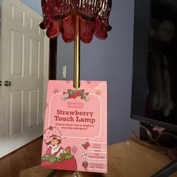 Strawberry touch lamp