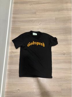 Godspeed Black/Orange Graphic T-Shirt – Size Large
