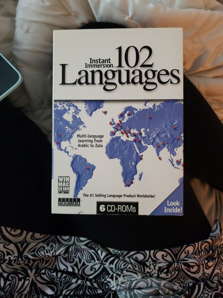 102 Languages Instant Immersion Set Of 6 CD's