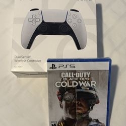 PS5 Controller & Game