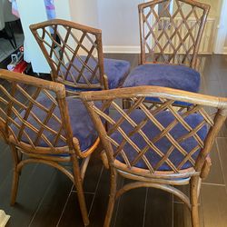 Chinoiserie Dining 🪑 chairs (4)