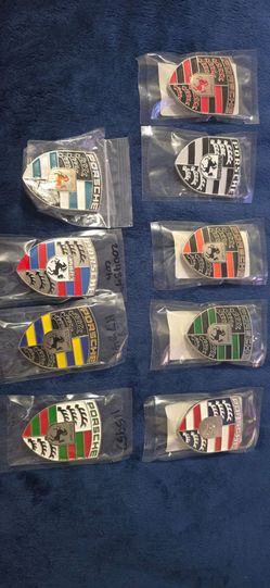 Porsche Badge Crests