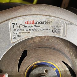 DrilMaster Circular Saw
