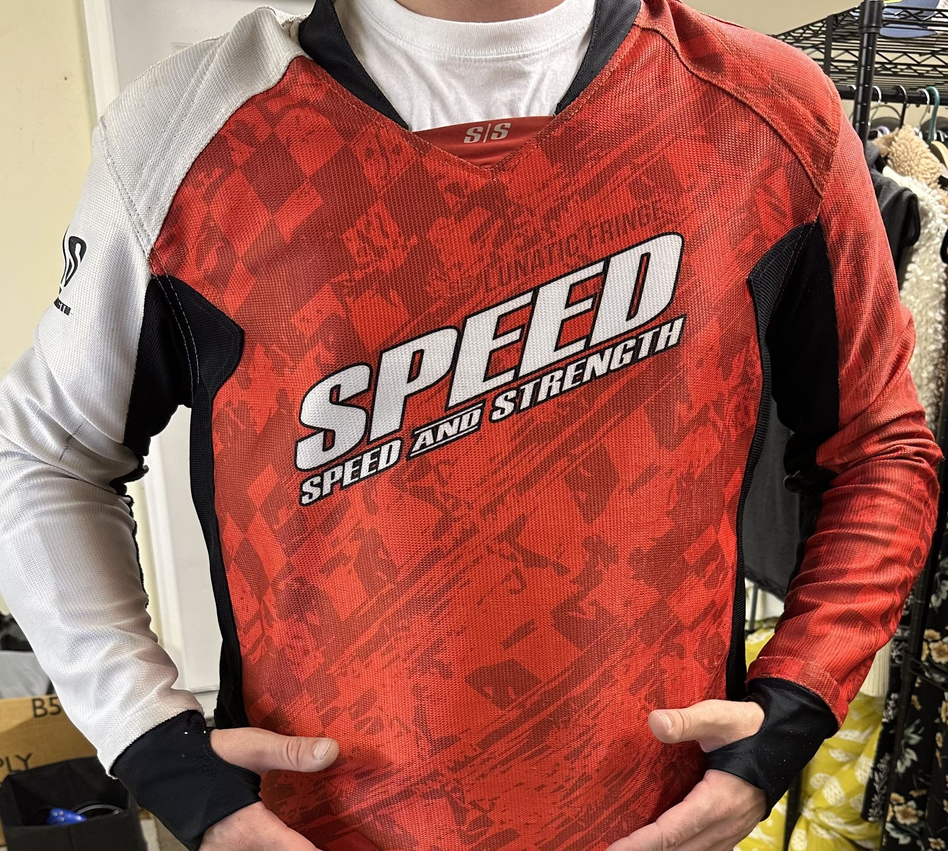 XL Speed and Strength Lunatic Fringe Armored Jersey