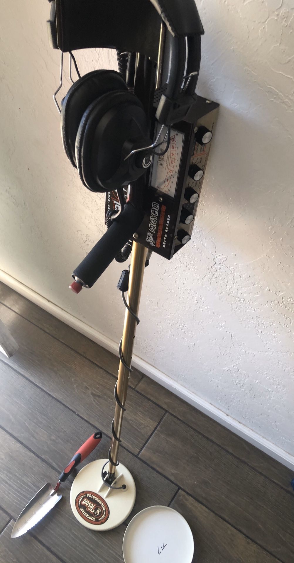 Metal Detector TESORO MAYAN VLF/TR Discriminator Metal detecting come