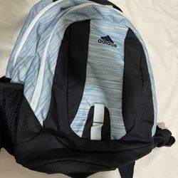 Blue And Black Adidas Backpack 