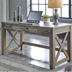 Computer DESK Signature Design by Ashley Casual Aldwin Home Office Lift Top Desk, Gray Asking For $185.00 OR BEST OFFER