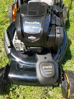 [  ] POULAN PRO 675EXI 6.75HP, 163CC, 22"CUT, SELF-PROPELLED LAWN MOWER